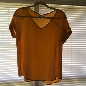 Blouse-Mustard color